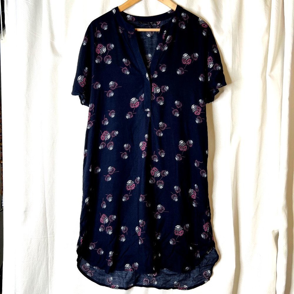 PENDLETON Womens Cute Navy Floral Dress Sz S Small‎